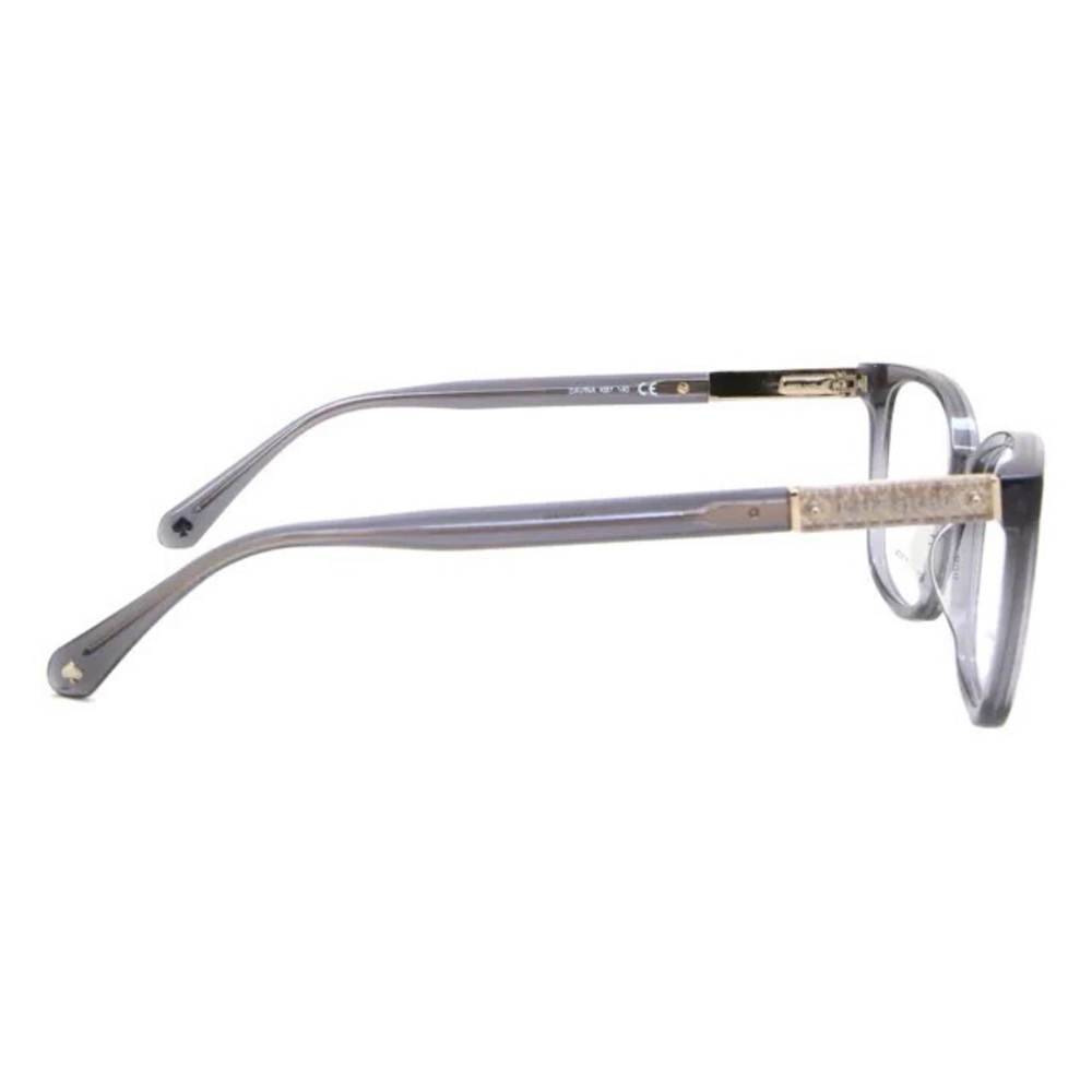 Kate Spade Ophthalmic Eyeglass Frames KB7 Davina Transparent Gray - Picture 3 of 11